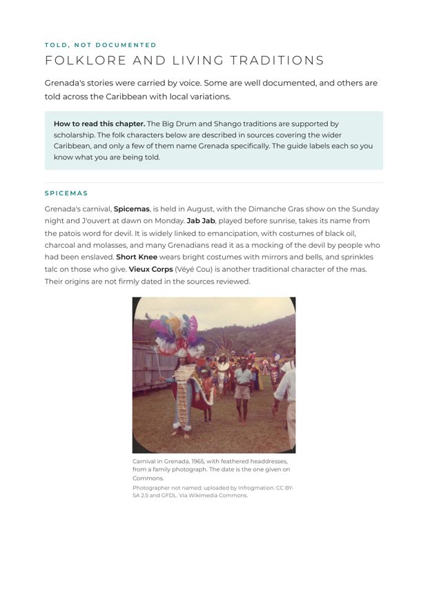 The opening page of Folklore and Living Traditions